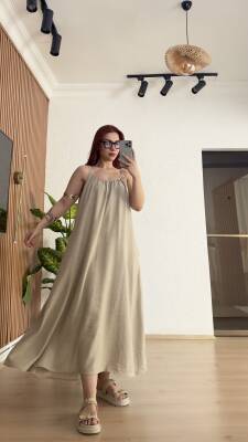 Fiona askılı elbise - 3