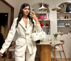 Hily Kemer Detaylı Blazer Ceket - 7