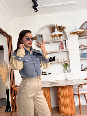 Lucia Kot Detay Deri Ceket - 4