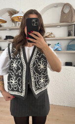 Nakışlı Yelek - Een Moda