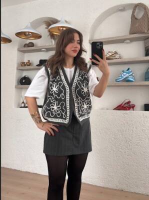Nakışlı Yelek - 5
