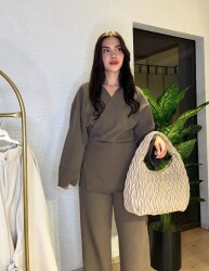 Odessa Bağlamalı Kimono Takım - 3