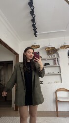 Vanessa çizgili ceket - 10